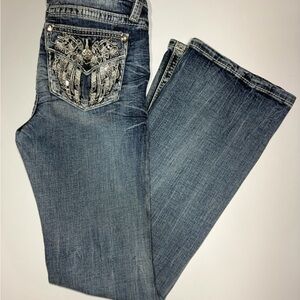 Miss Me Youth Light Blue Denim Jeans